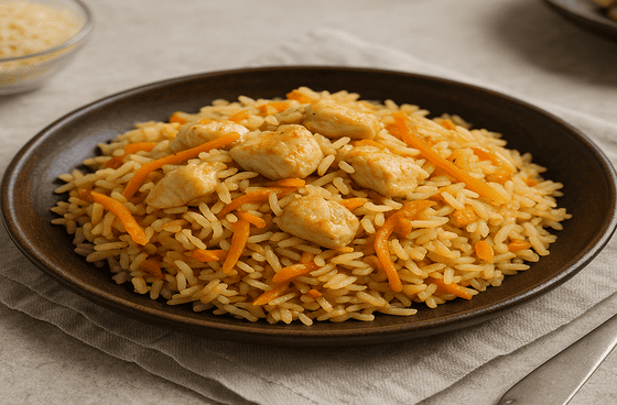 Плов с курицей